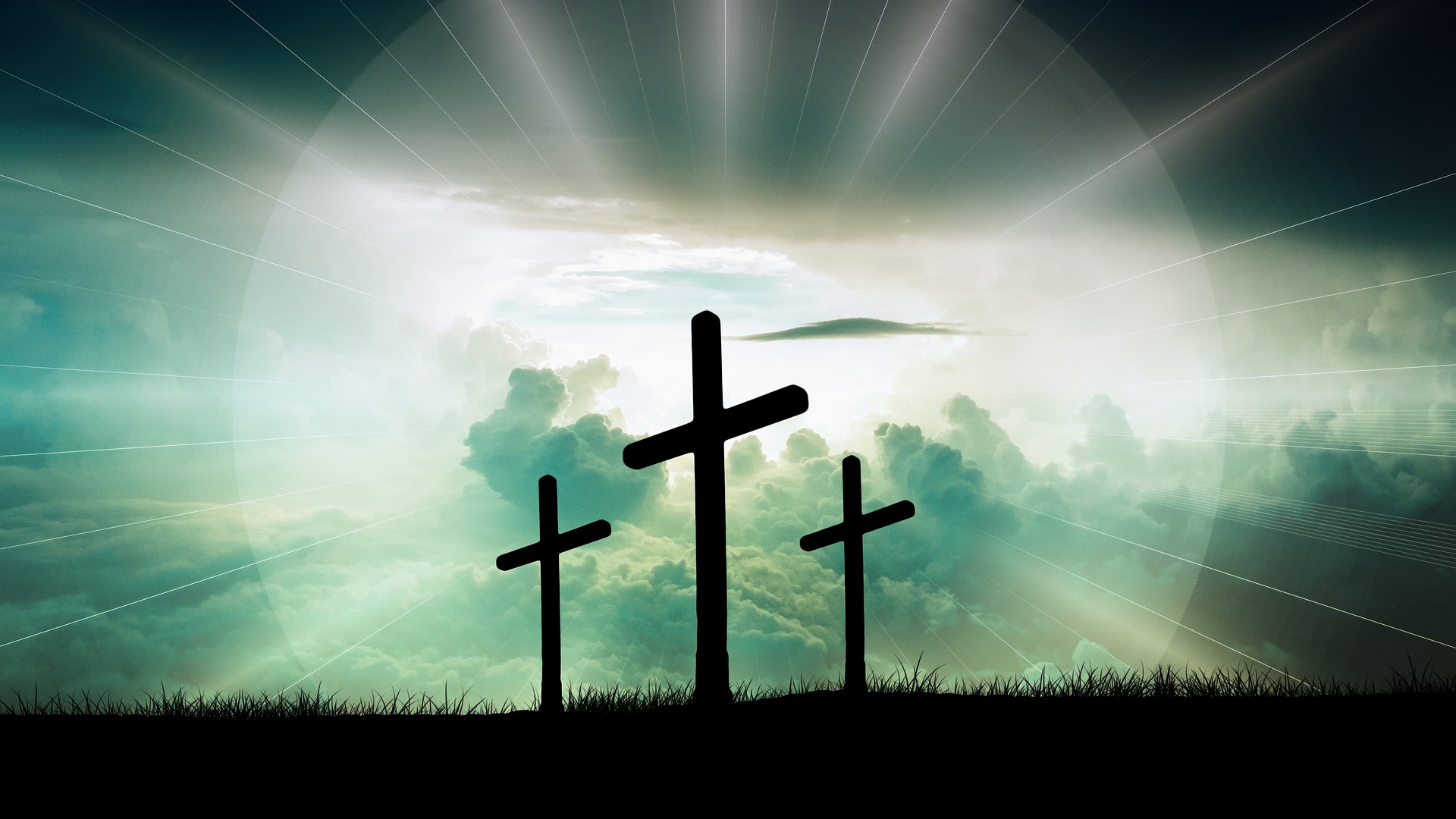 Easter three crosses