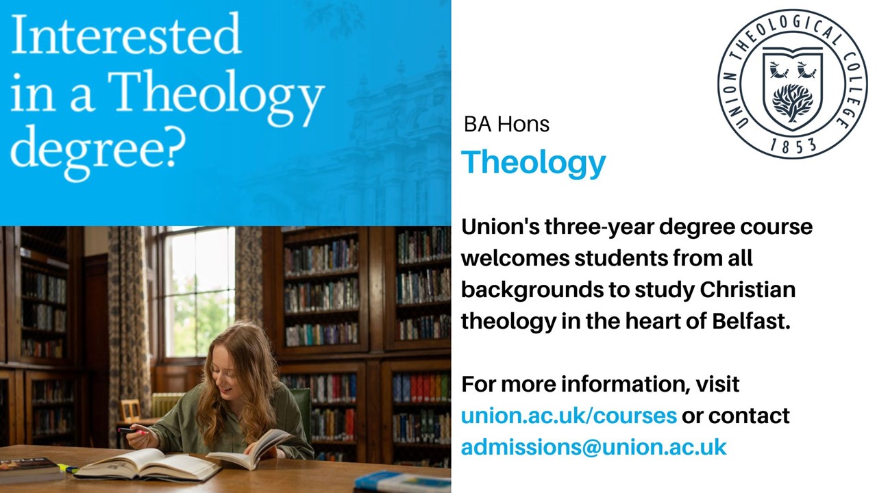 gives details of Theology degrees at Union