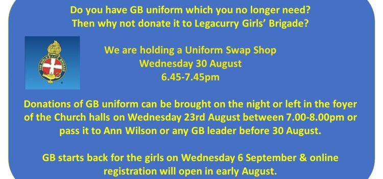 Information on Uniform Swap Shop