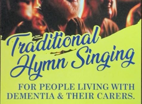People singing traditional hymns