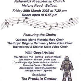 Combined Male Voice Choir Concert