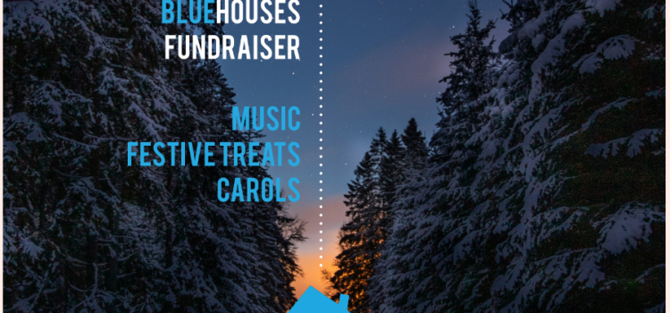 The Christmas Blues Details of Blue Houses event