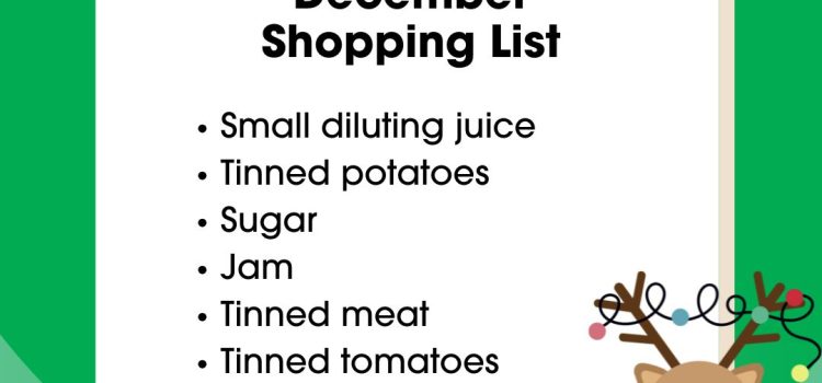 Lisburn Foodbank List of items needed for the foodbank