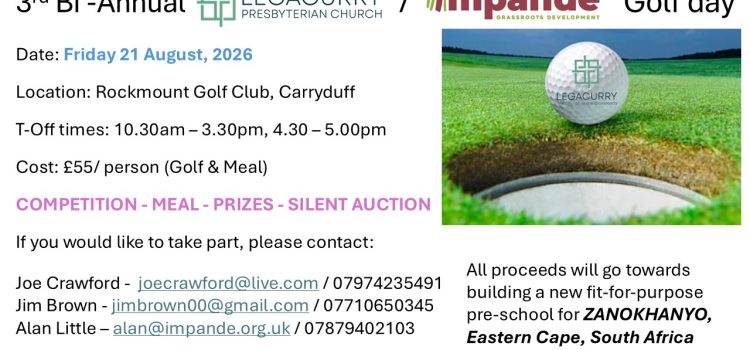 Details of Golf Day
